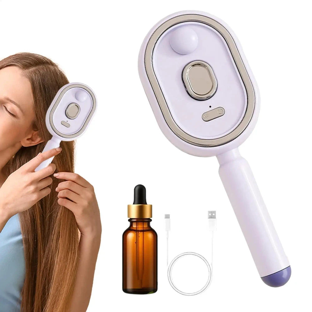 Rechargeable Steam Straightener Brush