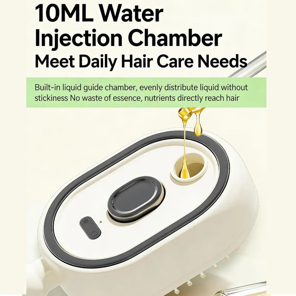Rechargeable Steam Straightener Brush